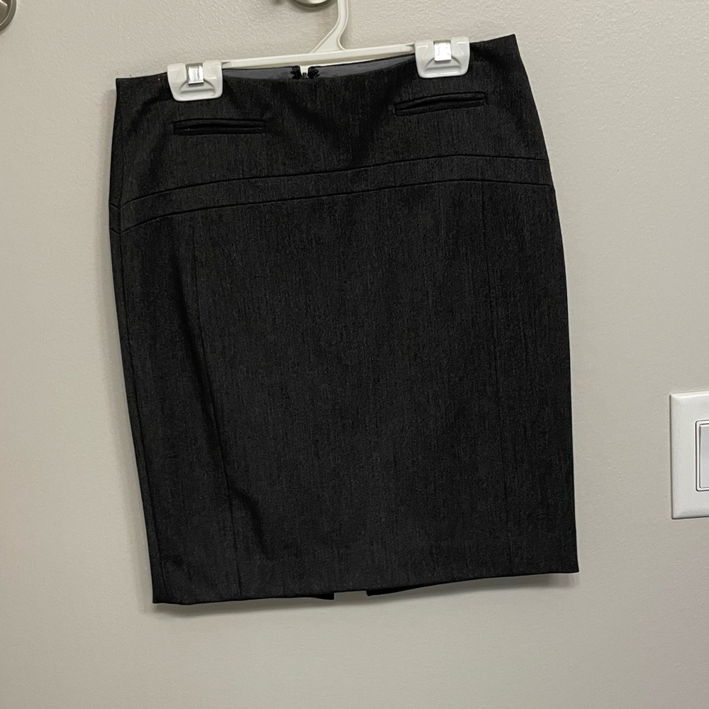 Express charcoal gray pencil skirt size 00